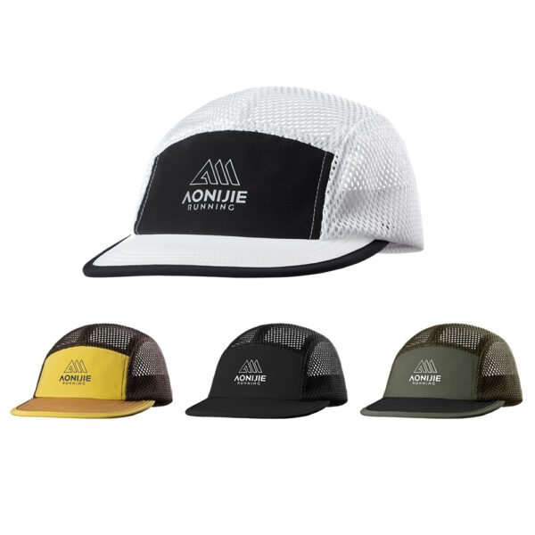 AONIJIE E4631 Running Cap for Men Women Breathable Visor Trucker Hat for Trail Jogging Golf Tennis Sports Marathon Gym